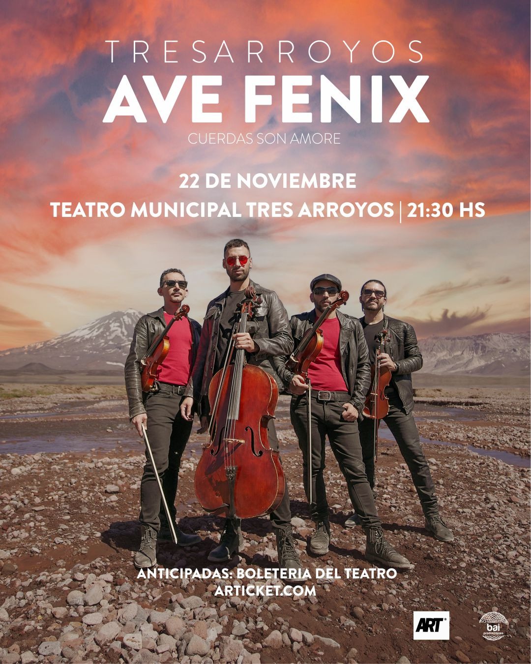 AVE FENIX EN TRES ARROYOS