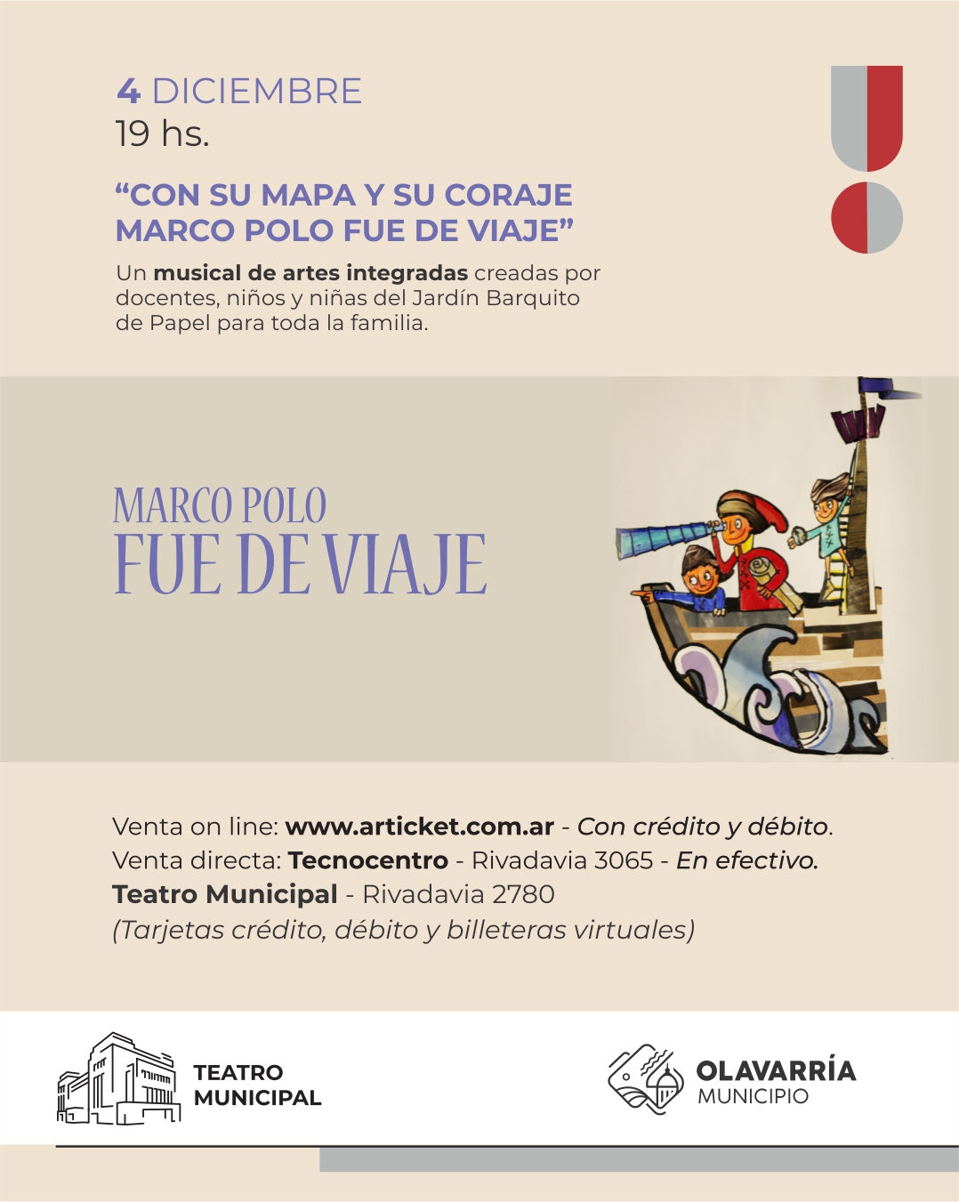 CON SU MAPA Y SU CORAJE MARCO POLO FUE DE VIAJE