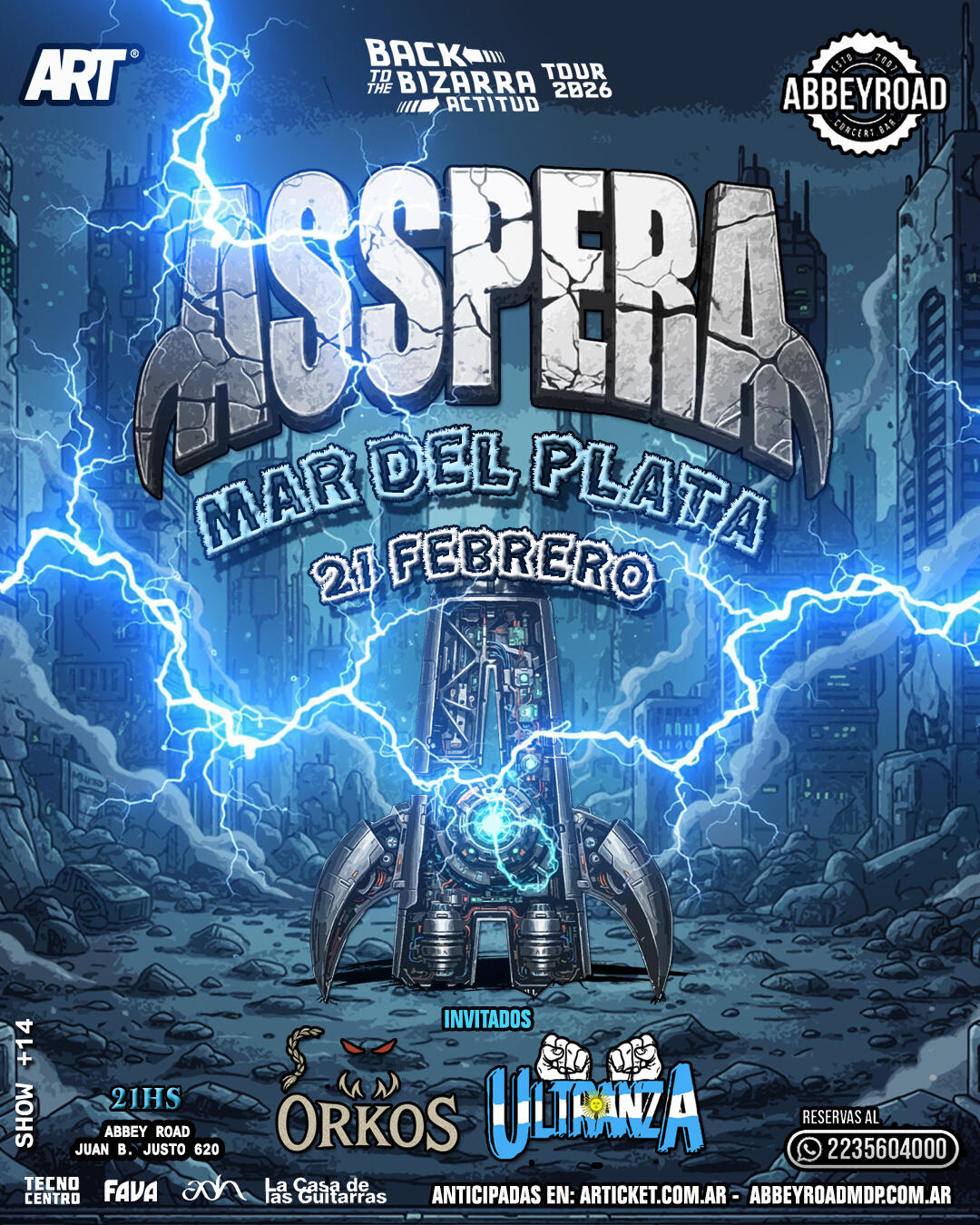 ASSPERA - ORKOS - ULTRANZA EN ABBEY ROAD