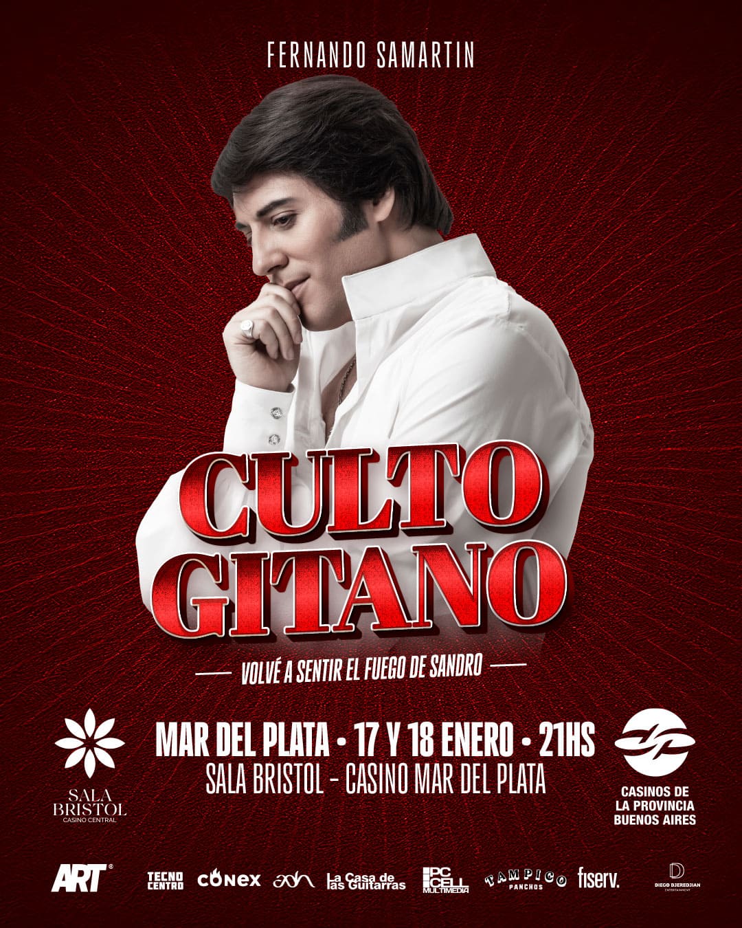 CULTO GITANO - FERNANDO SAMARTIN EN SALA BRISTOL