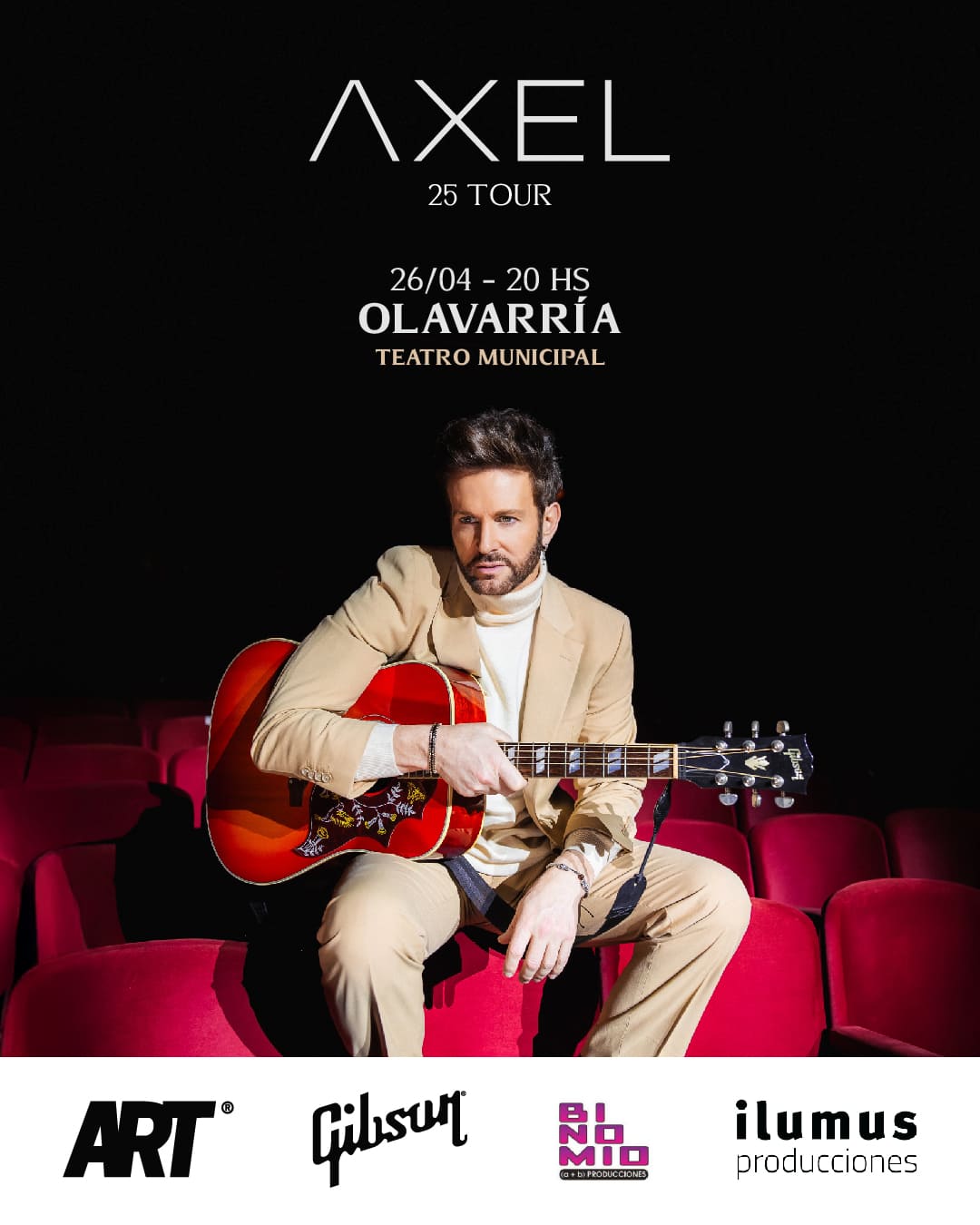AXEL 25 TOUR EN OLAVARRIA