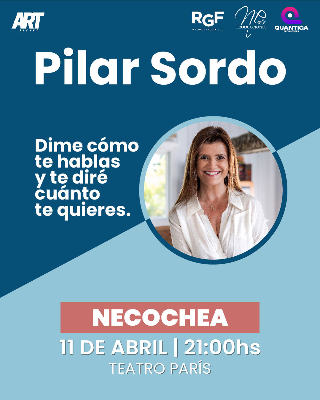 PILAR SORDO EN NECOCHEA
