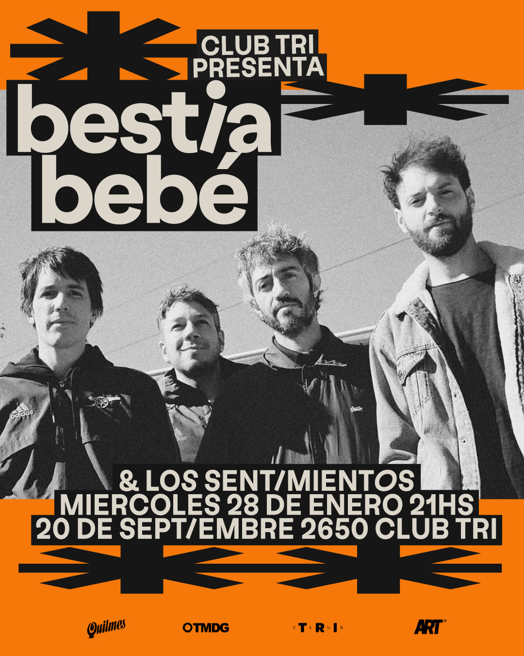 BESTIA BEBE - LOS SENTIMIENTOS EN CLUB TRI