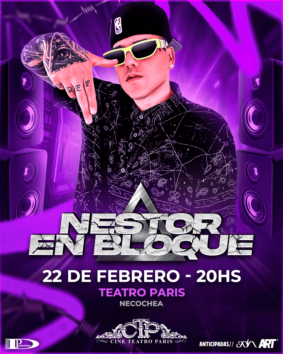 NESTOR EN BLOQUE EN NECOCHEA