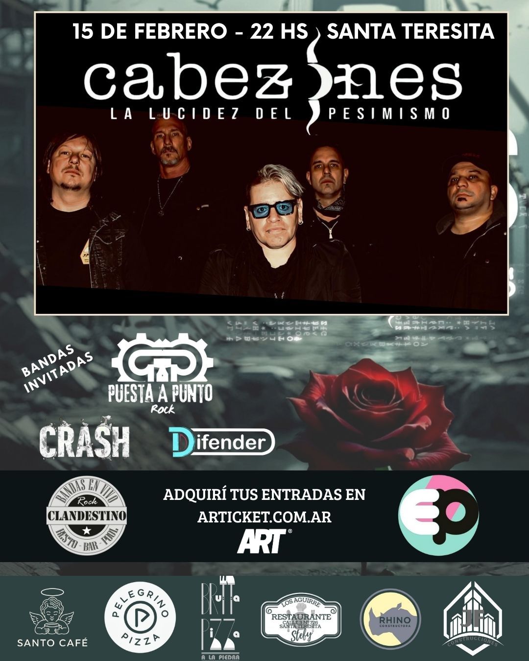 CABEZONES EN SANTA TERESITA