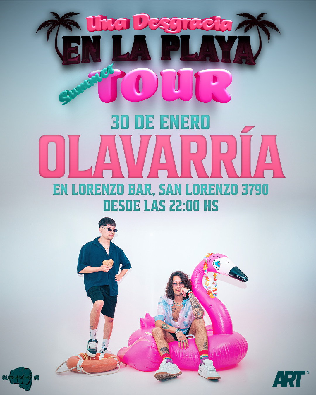 UNA DESGRACIA EN LA PLAYA SUMMER TOUR - OLAVARRIA