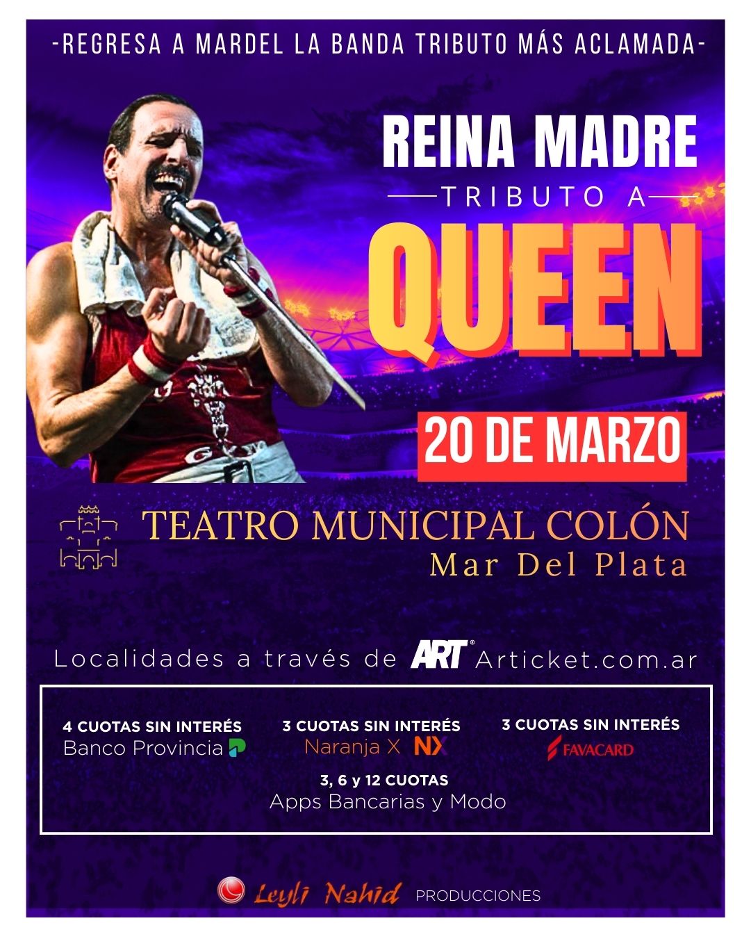 REINA MADRE TRIBUTO A QUEEN