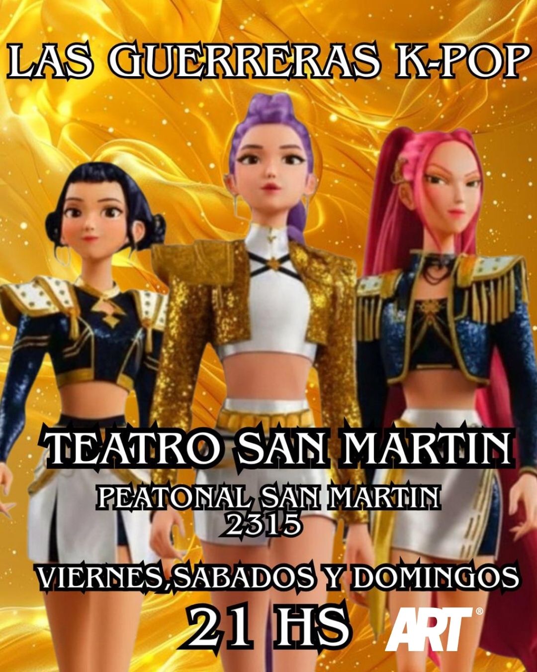 LAS GUERRERAS K-POP EN TEATRO SAN MARTIN