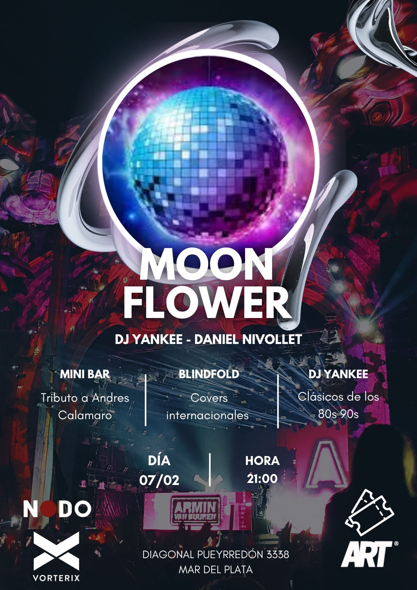 MOON FLOWER EN VORTERIX