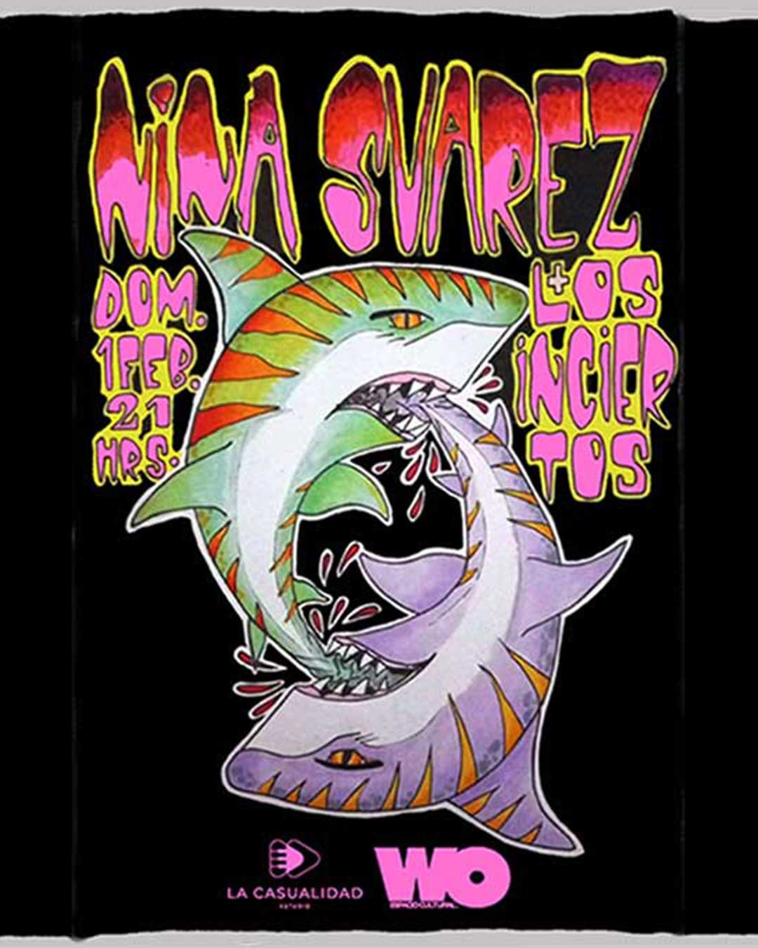 NINA SUAREZ Y LOS INCIERTOS EN WO