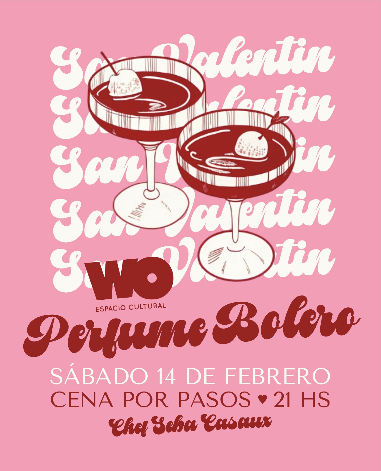 CENA SAN VALENTIN - PERFUME BOLERO EN WO