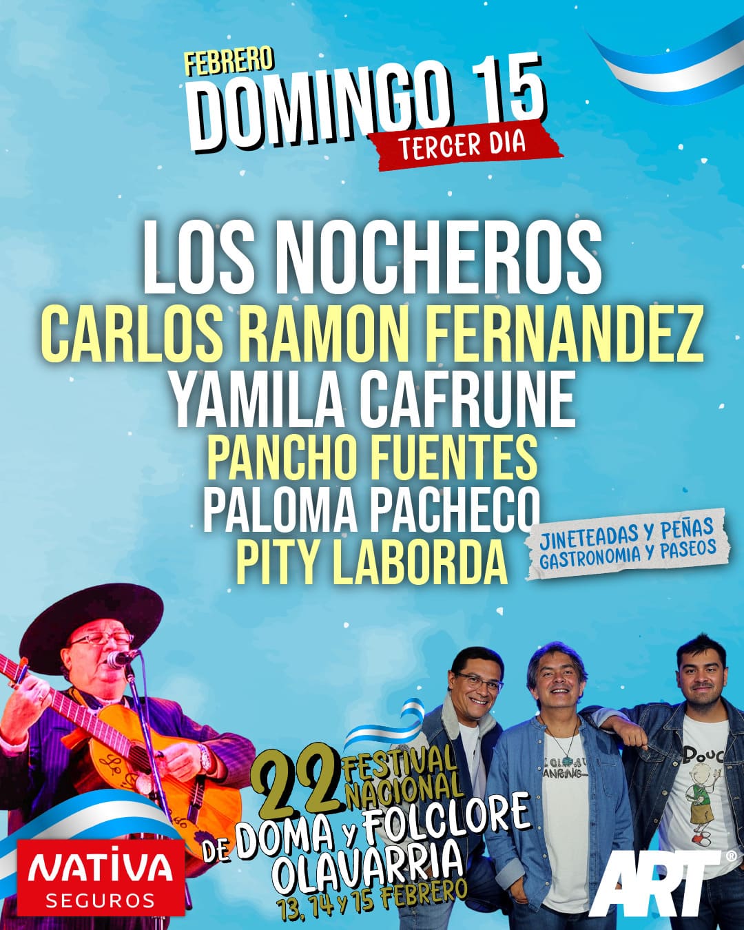 FESTIVAL DOMA Y FOLCLORE OLAVARRIA 2026 DOMINGO