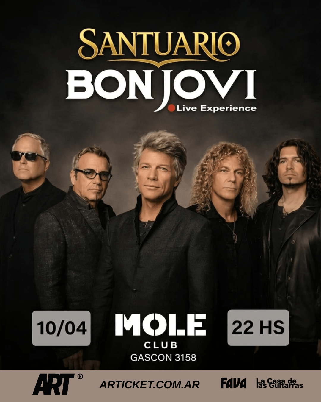 SANTUARIO - BON JOVI LIVE EXPERIENCE EN MOLE
