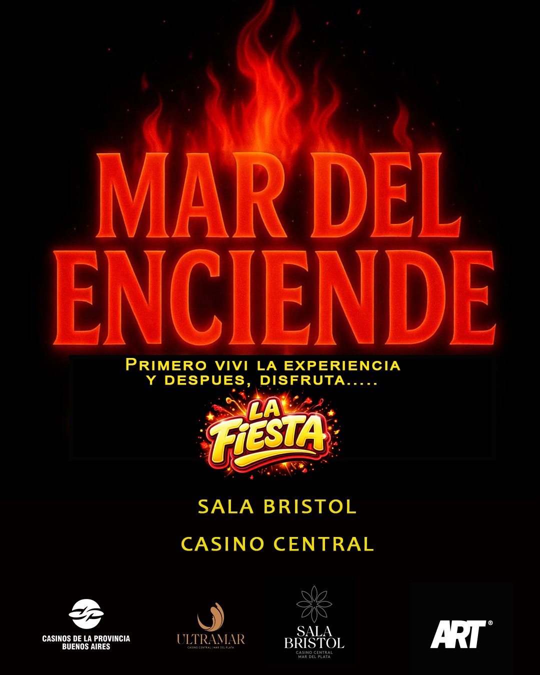MAR DEL ENCIENDE Y FIESTA - SALA BRISTOL