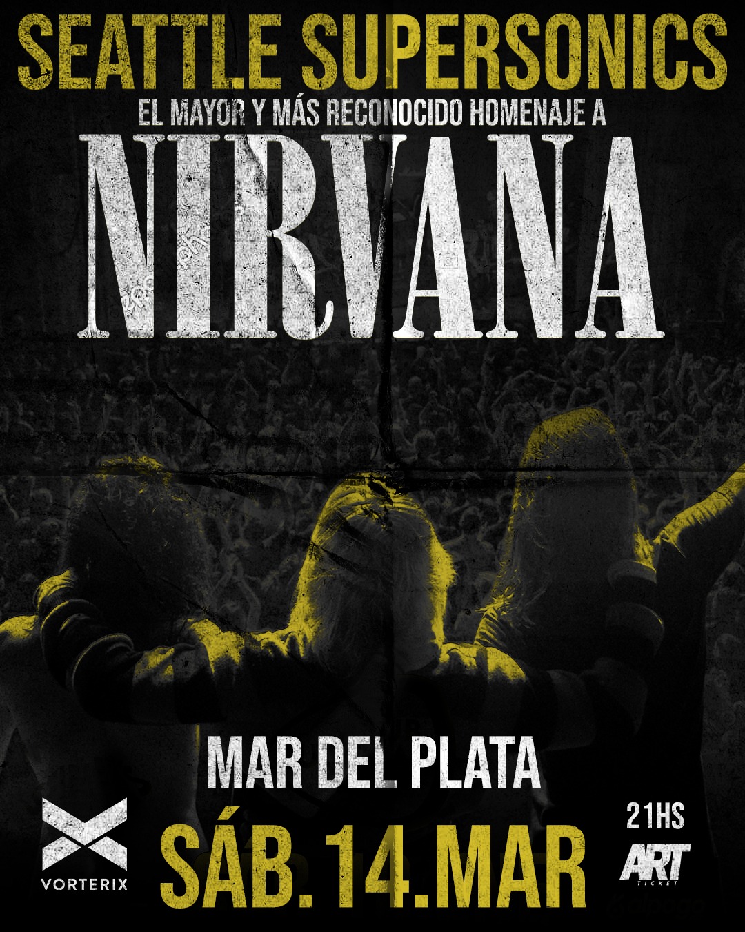 SEATTLE SUPERSONICS-HOMENAJE A NIRVANA EN VORTERIX