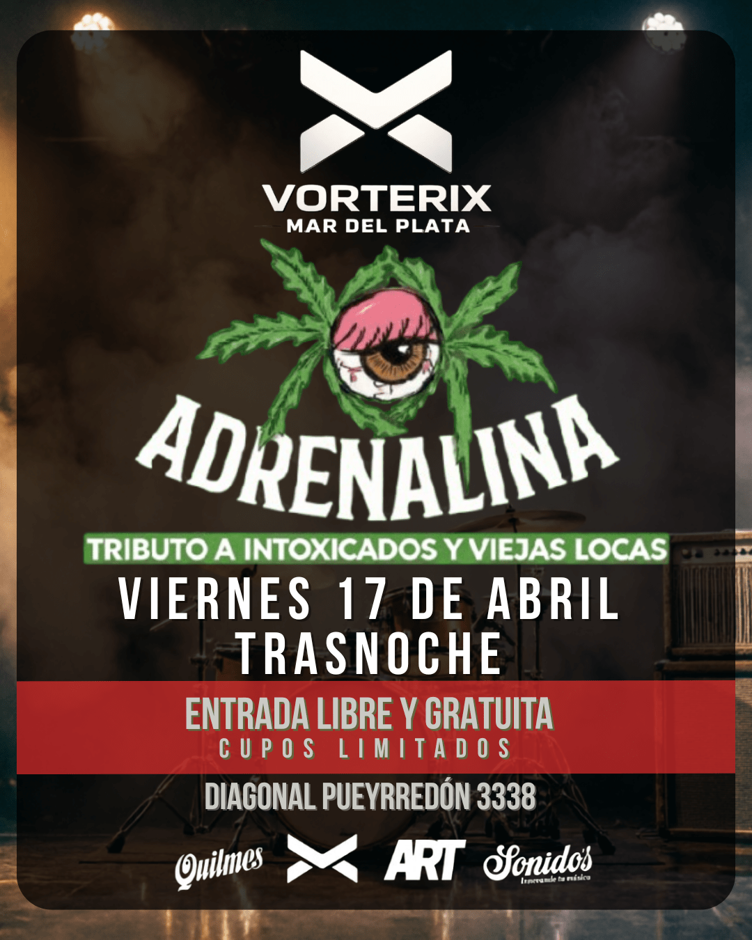 ADRENALINA EN VORTERIX