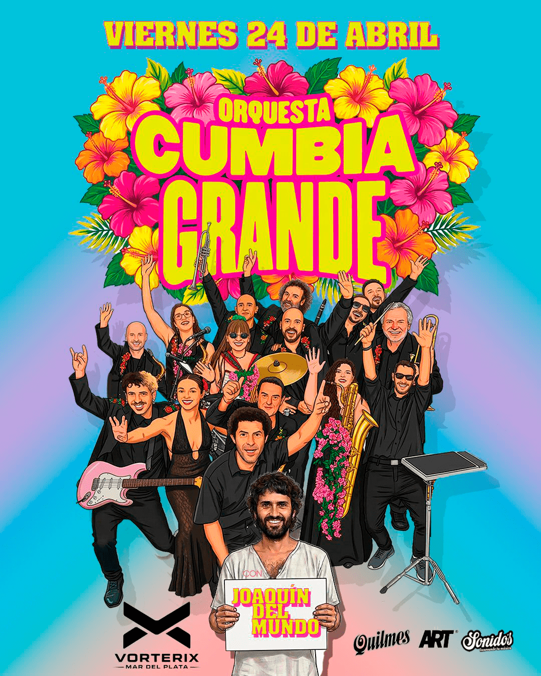 ORQUESTA CUMBIA GRANDE - JOAQUIN DEL MUNDO