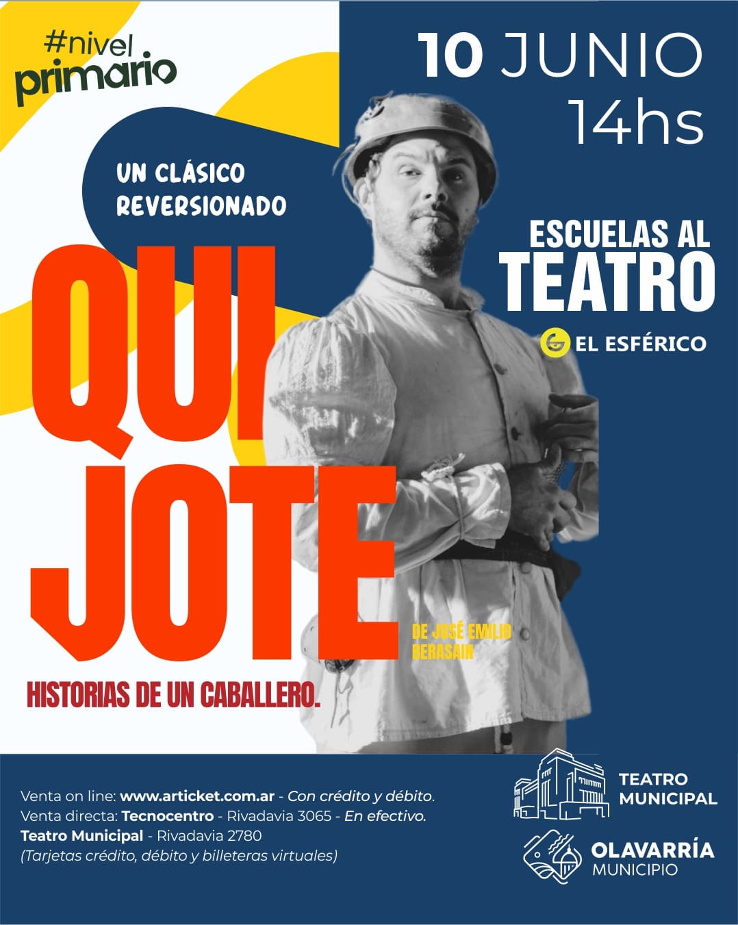ESCUELAS AL TEATRO - QUIJOTE HISTORIAS DE UN CABALLERO