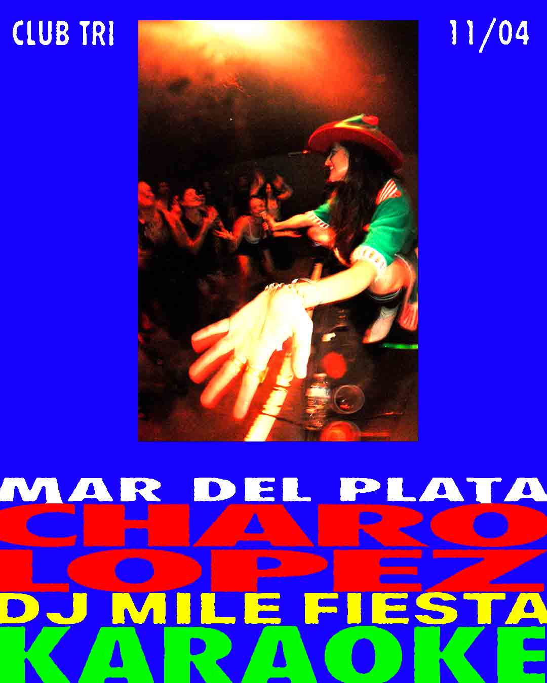 FIESTA KARAOKE CON CHARO LOPEZ CLUB TRI