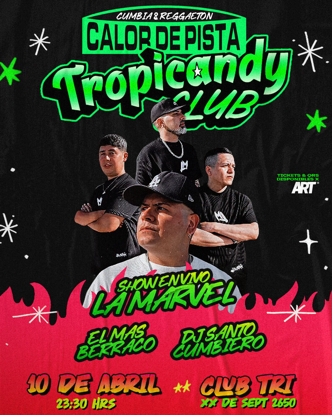 TROPICANDY - LA MARVEL EN CLUB TRI