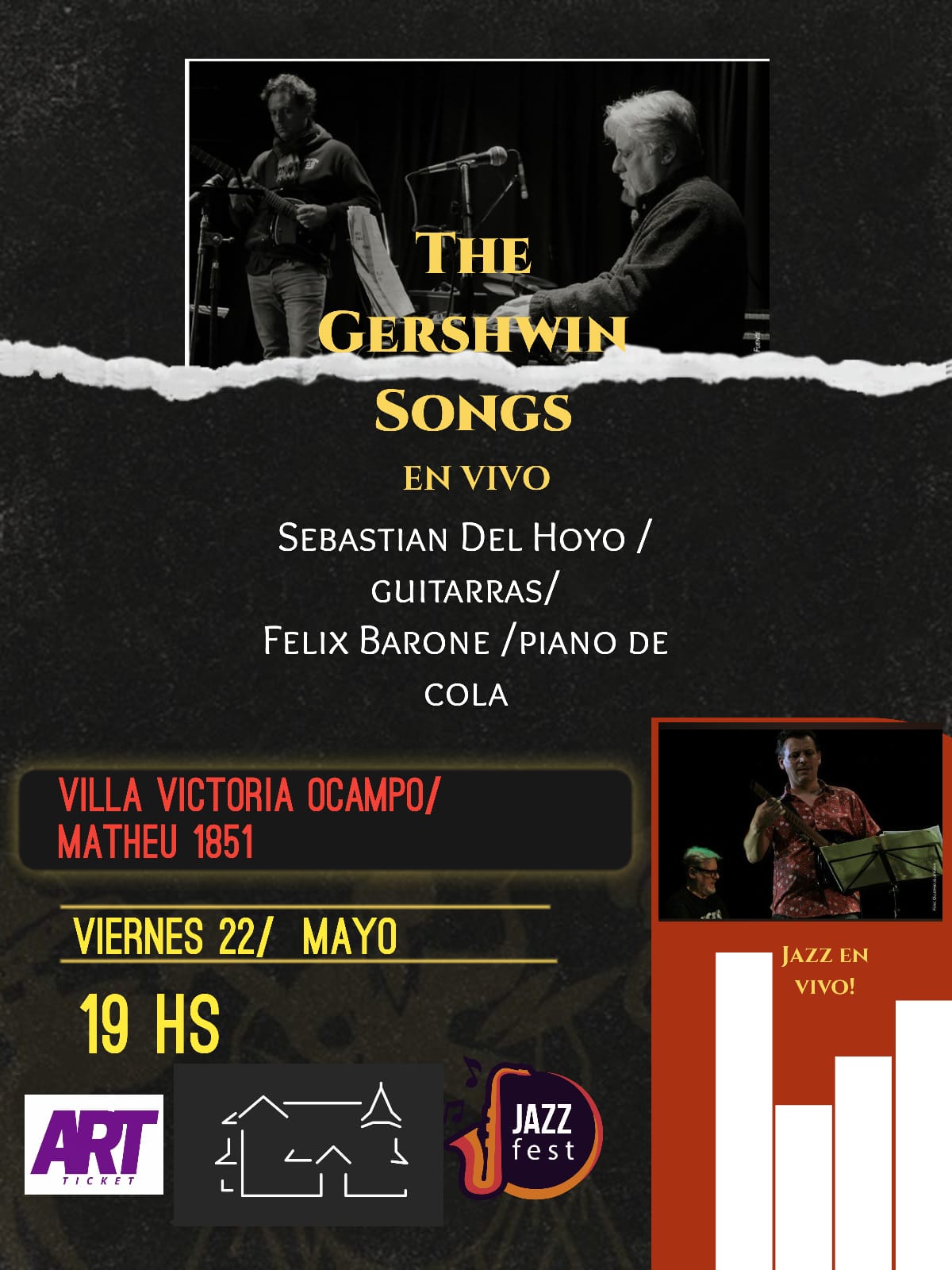 THE GERSHWIN SONGS - VILLA VICTORIA