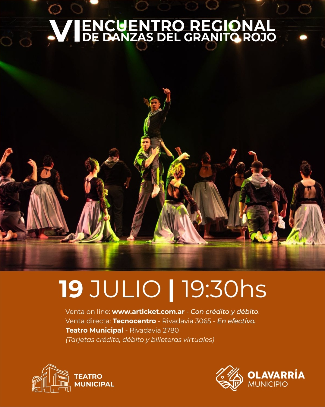 VI ENCUENTRO REGIONAL DE DANZAS DEL GRANITO ROJO