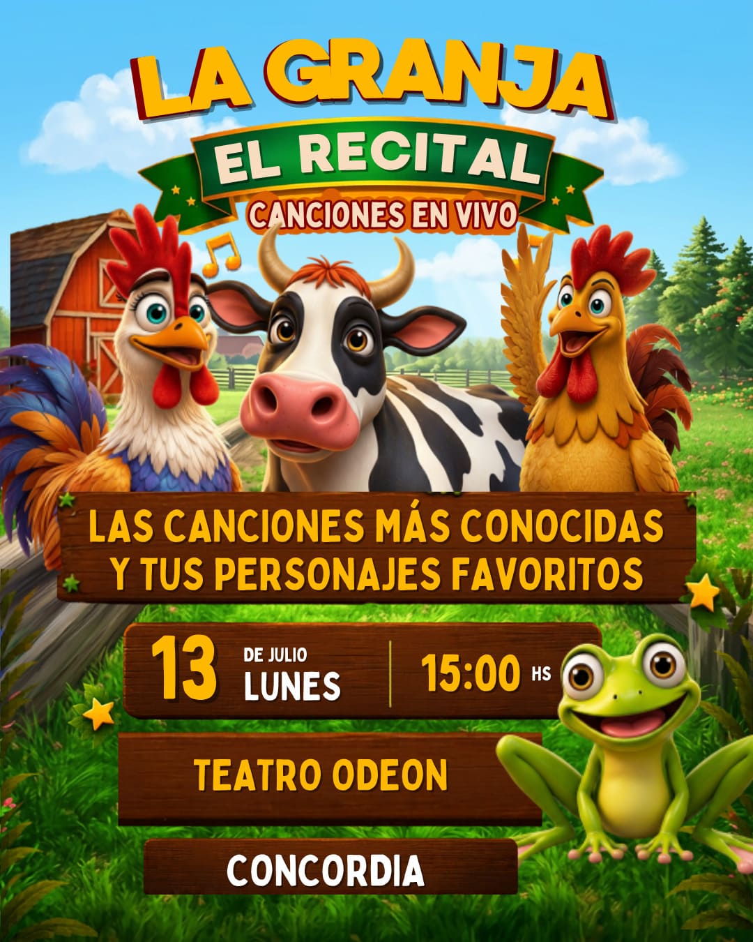 LA GRANJA EL RECITAL EN VIVO EN CONCORDIA