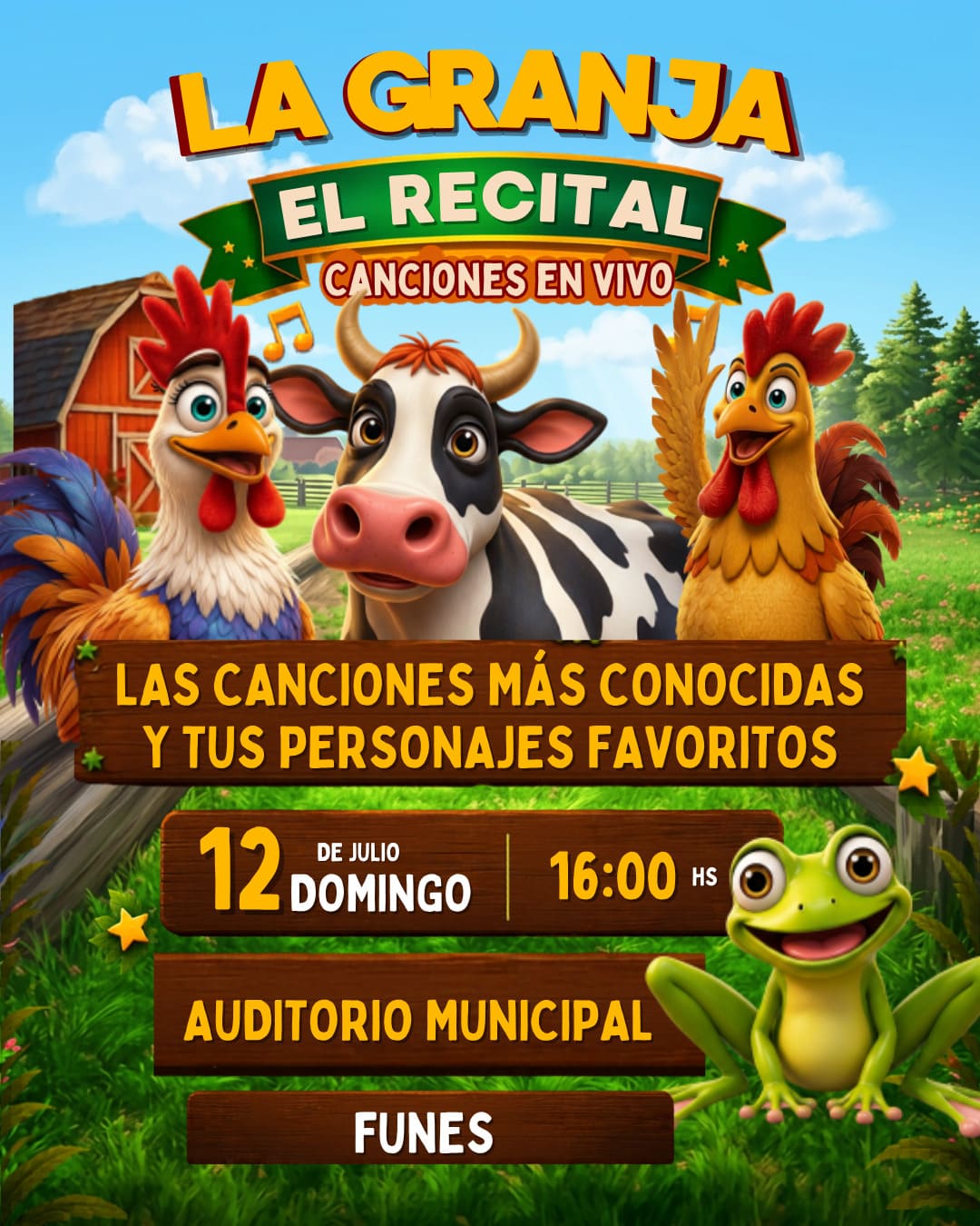 LA GRANJA EL RECITAL EN VIVO EN FUNES
