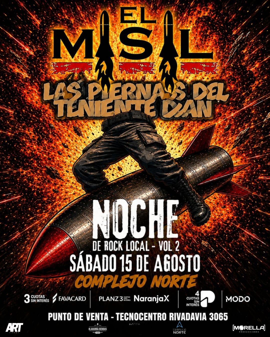 NOCHE DE ROCK LOCAL VOL 2