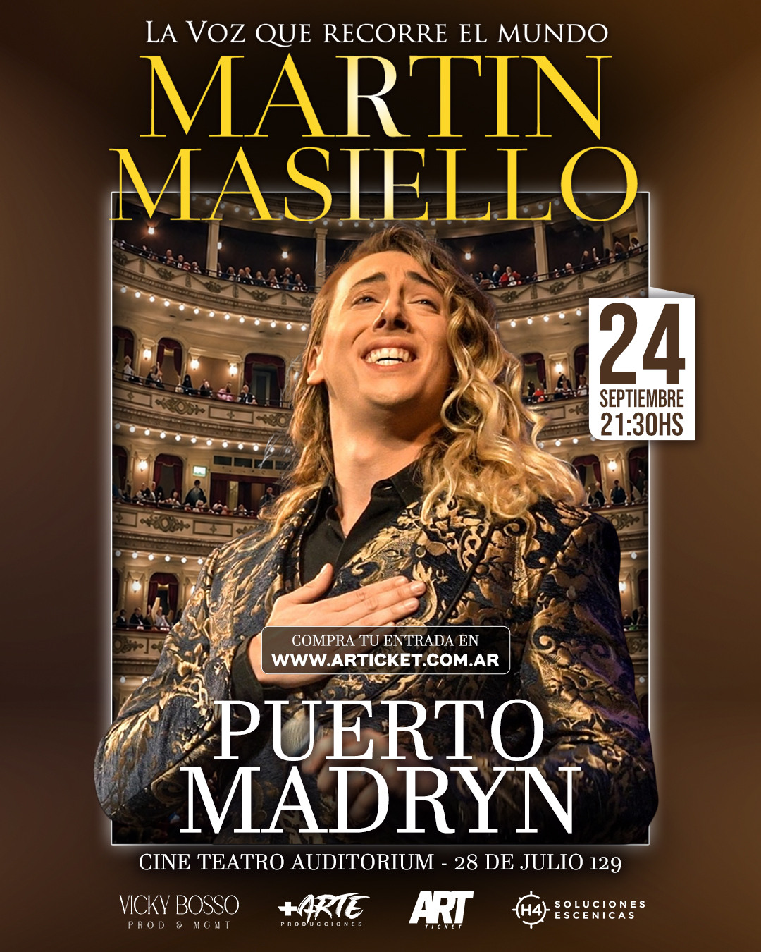 MARTIN MASIELLO EN PUERTO MADRYN