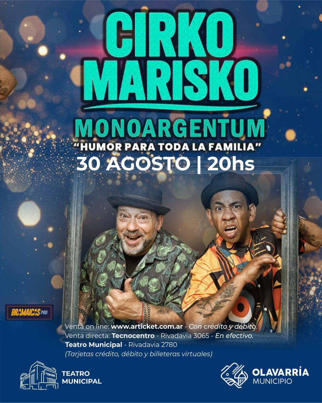 CIRKO MARISKO EN OLAVARRIA
