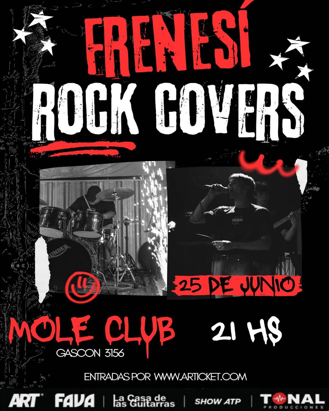 FRENESI ROCK COVERS EN MOLE CLUB