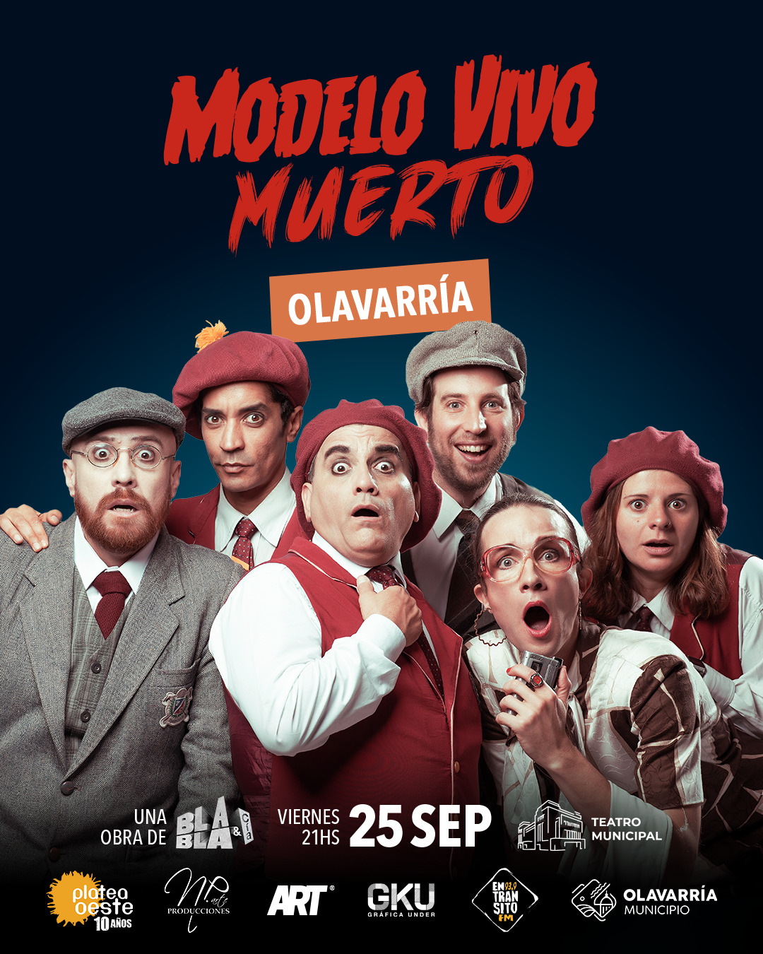 BLA BLA & CIA - MODELO VIVO MUERTO EN OLAVARRIA