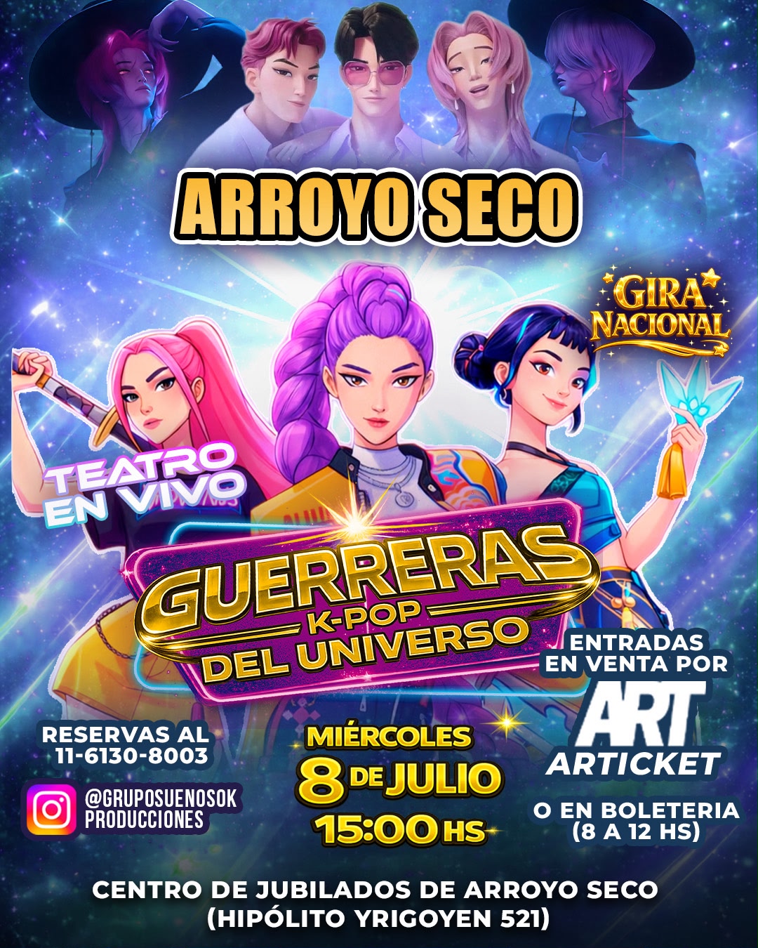 GUERRERAS K-POP EN ARROYO SECO