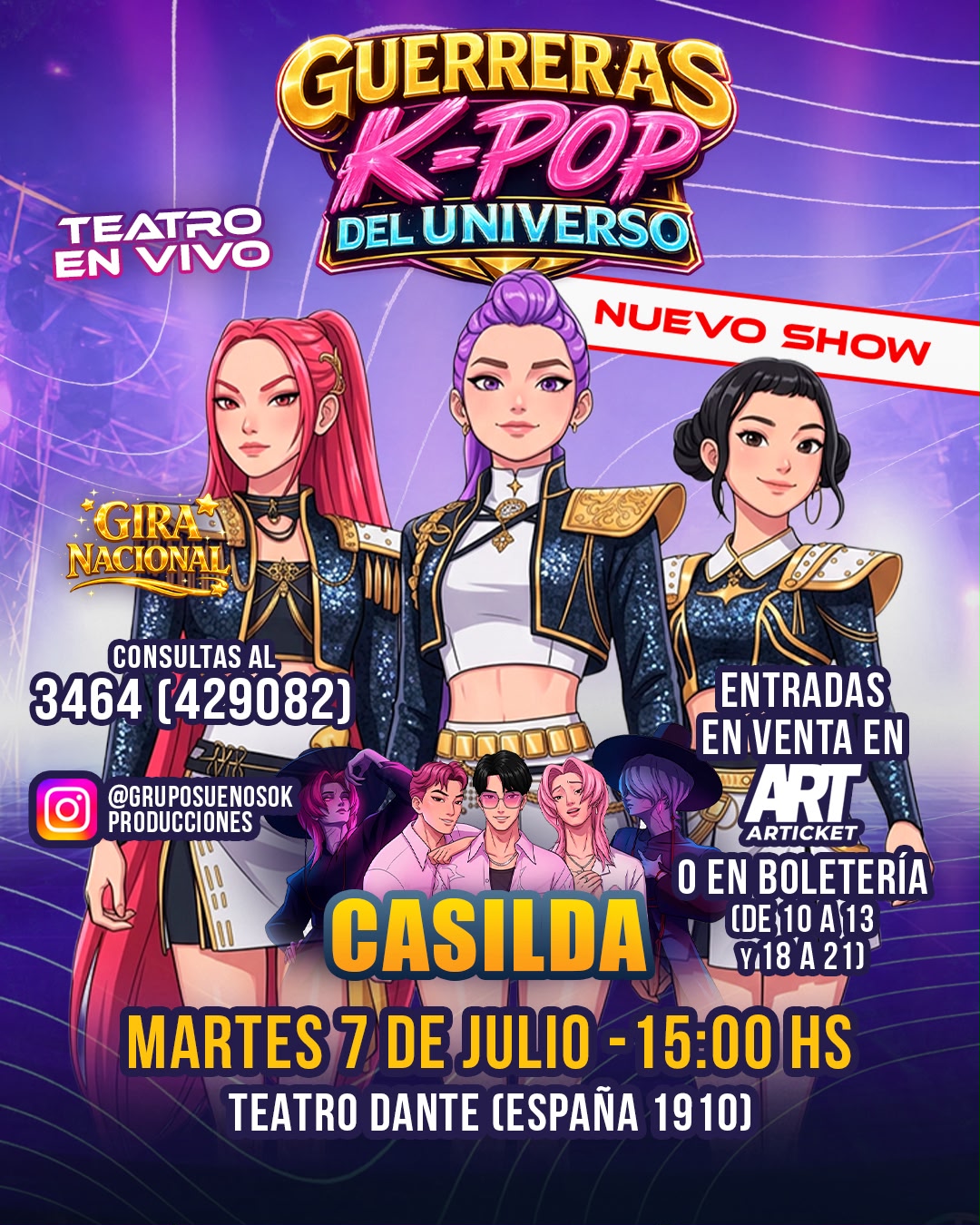 GUERRERAS K-POP EN CASILDA