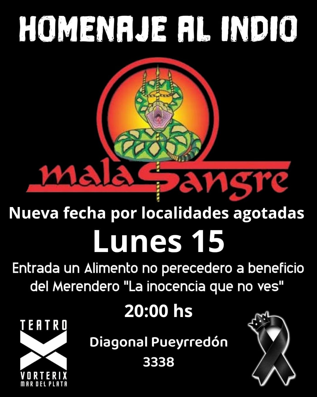 MALA SANGRE - HOMENAJE AL INDIO 15-6