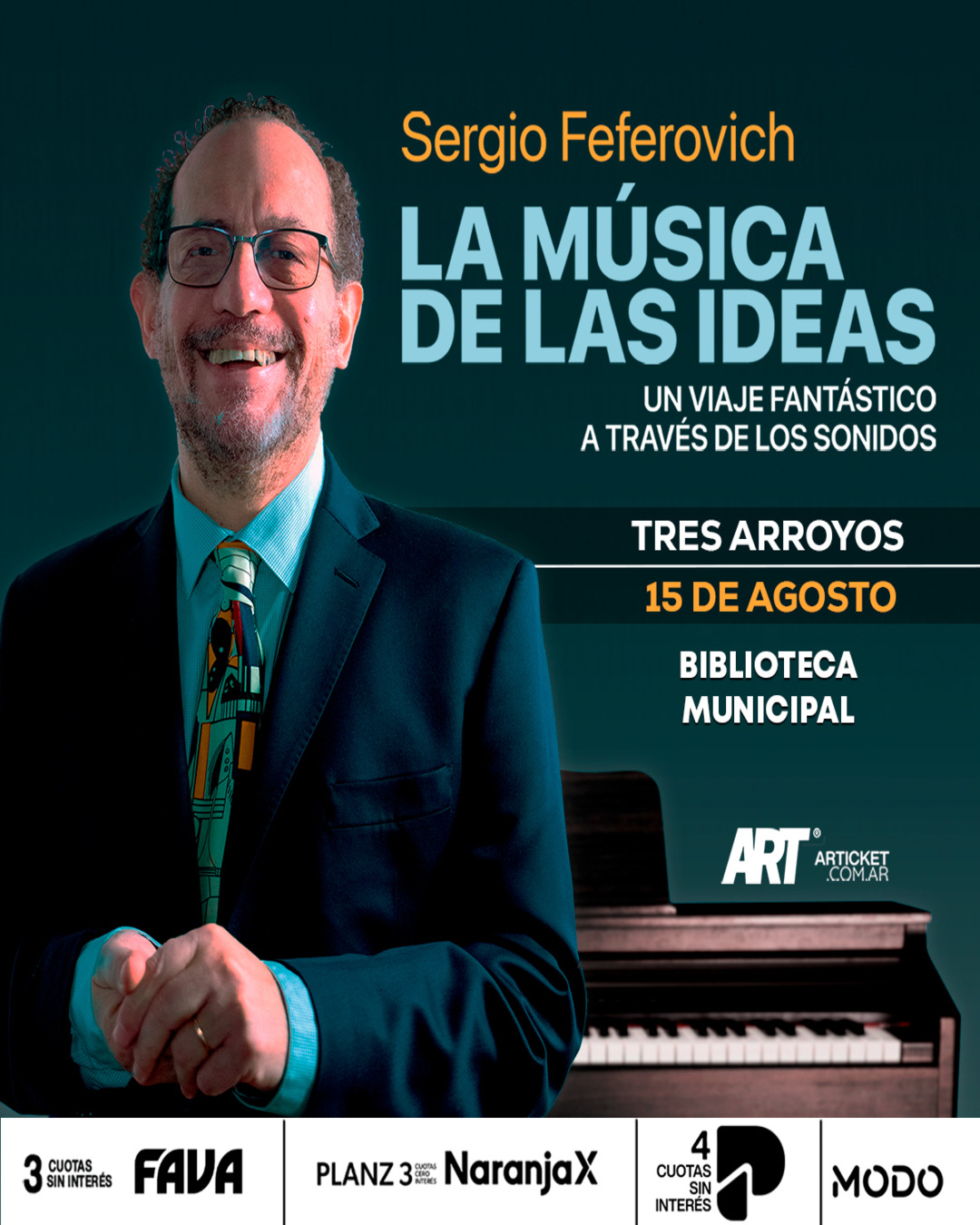 SERGIO FEFEROVICH EN TRES ARROYOS