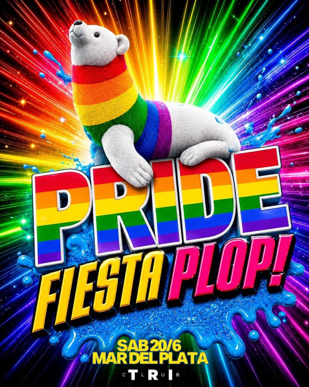 FIESTA PLOP EDICION PRIDE 20-6 EN CLUB TRI
