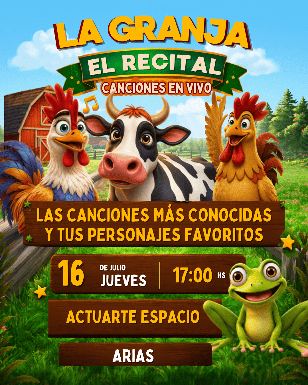 LA GRANJA EL RECITAL EN VIVO EN ARIAS