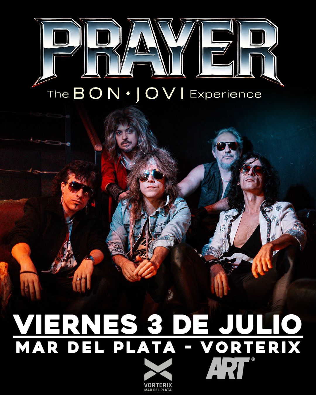 PRAYER - THE BON JOVI EXPERIENCE EN VORTERIX