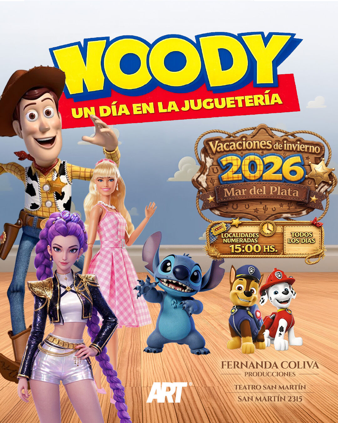 WOODY - UN DIA EN LA JUGUETERIA