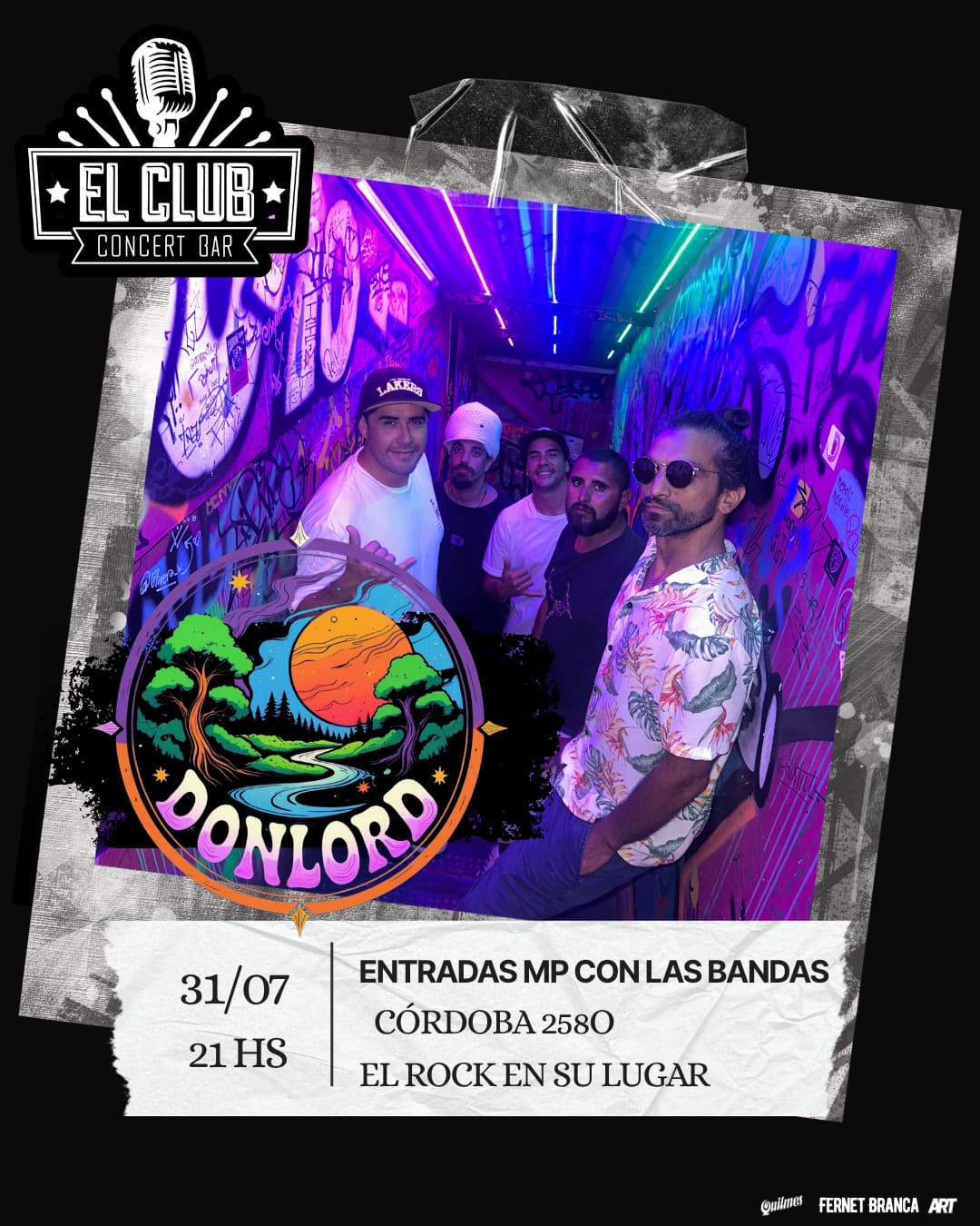 DONLORD EN EL CLUB CONCERT BAR