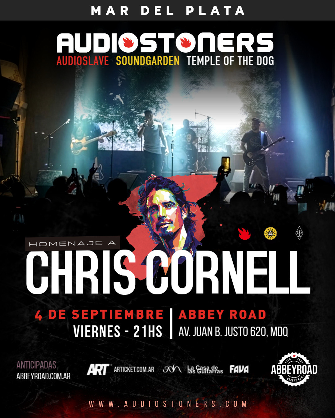AUDIOSTONERS - HOMENAJE CHRIS CORNELL