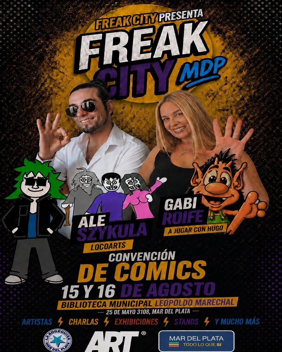 FREAK CITY MDP - CONVENCION DE COMICS ABONO