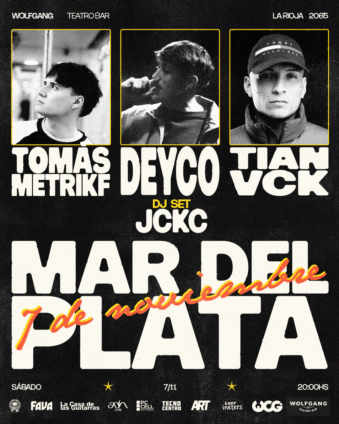 TOMAS METRIKF - DEYCO - TIAN VCK EN WOLFGANG