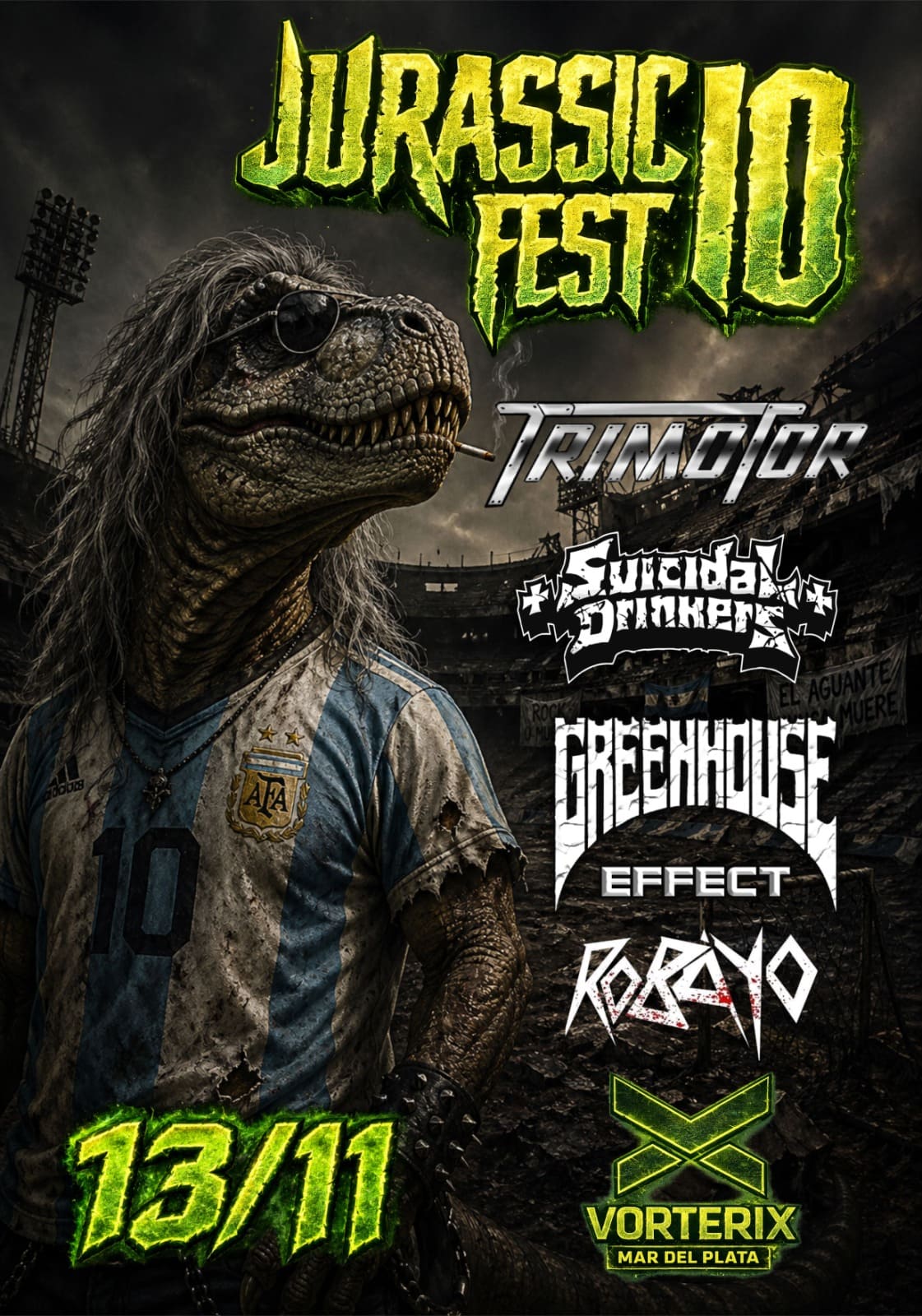 JURASSIC FEST 10 EN VORTERIX