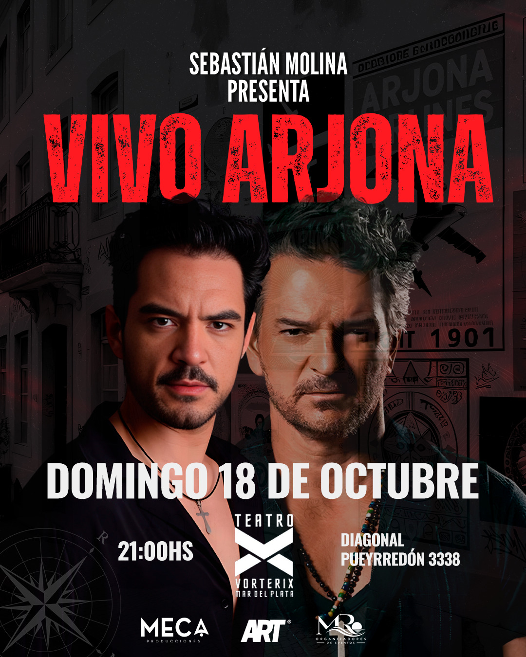 VIVO ARJONA EN MAR DEL PLATA