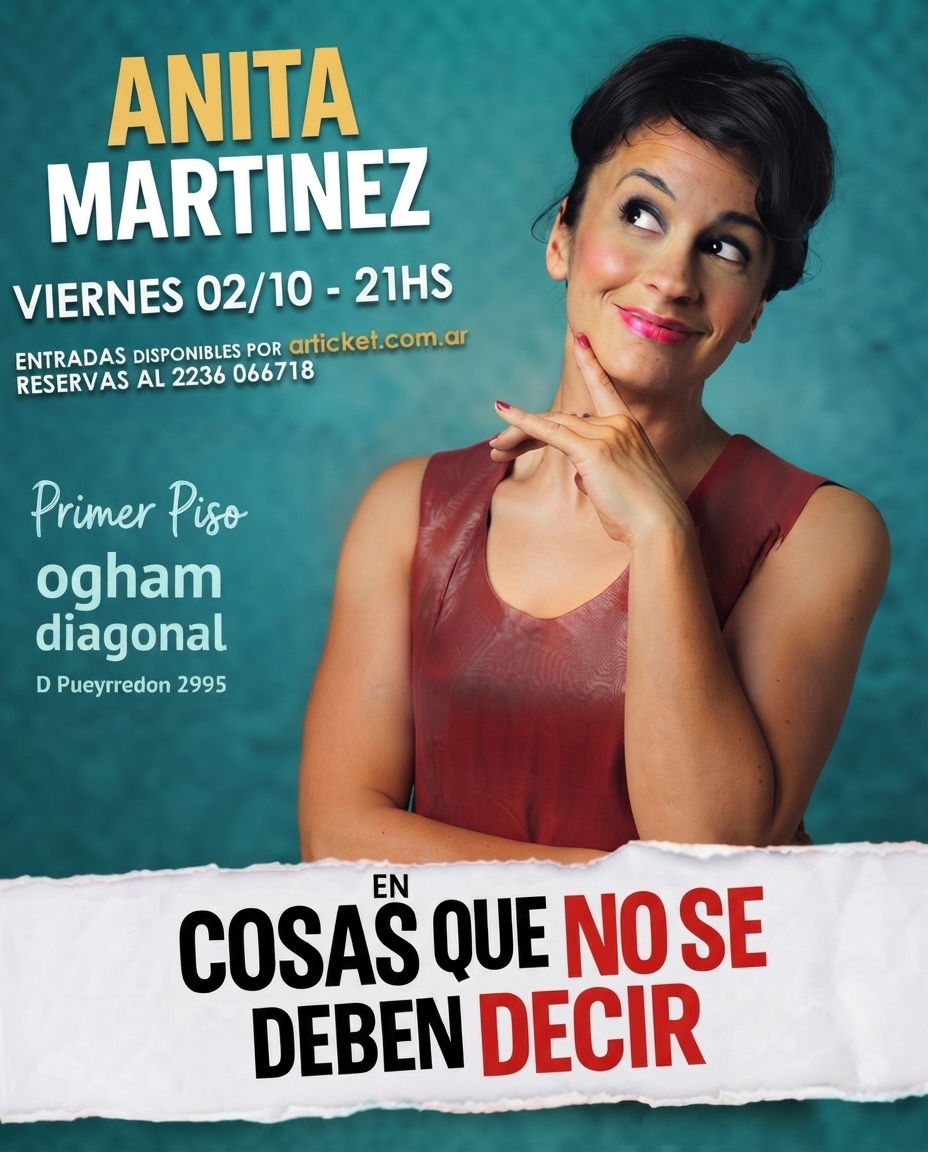 ANITA MARTINEZ - LAS COSAS QUE NO SE DEBEN DECIR