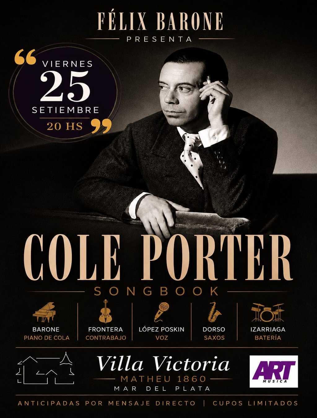 FELIX BARONE COLE PORTER - EN LA VILLA VICTORIA