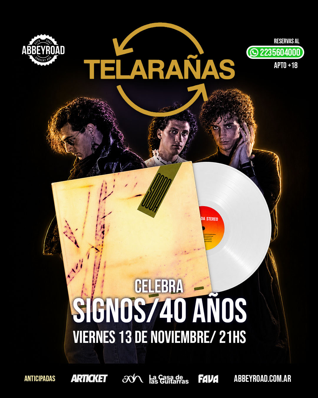 TELARAÑAS - SIGNOS 40 AÑOS